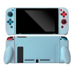 For Nintendo Switch Pure Color Shockproof Tpu Case Blue