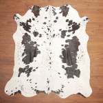 B Grade Nguni Hide 5573 Black white L - Large Black white Spotted