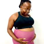 Preggie Leggings Pink - Pink XL