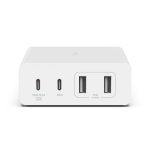 Belkin 108W Gan USB Charging Station For Multiple Devices 2 USB Type C And 2 USB A Fast Desktop Charger Dock Hub For Macbook