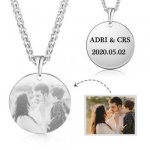 CNE104729 - Personalized Photo Necklace Stainless Steel