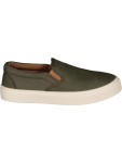 Olive Green Slip On Sneakers - 5 Green