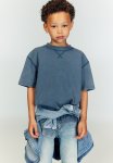 Keith Haring X : Washed-look T-Shirt - Blue