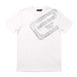 Mens Bling Milano T-Shirt In White - White XL