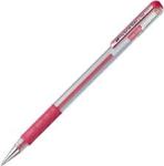 Hybrid Metallic Gel Grip 0.8MM Pen – Red – K118-MB