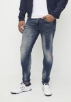 Alpha Industries Ai Milan Jeans - Mid Blue