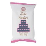 Satin Fondant Navy Blue