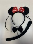 Minnie Mouse Alice-band Set