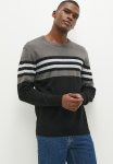 Pierre Cardin Hermes Striped Knitwear - Grey