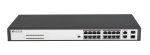 S1218-16P 16-PORT Poe+ Fast Ethernet Switch With Gigabit Uplinks