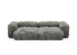 Two Module Sofa - Flokati - Grey - 272CM X 136CM