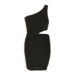 Black One-shoulder MINI Dress