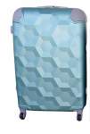 Smte 1 Piece Luggage 20 Inch Suitcase Light Green With Keychain