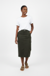 Denim Skirt - 46 Olive