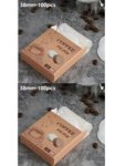 Coffee Accessories Filter Paper Espresso Paper Filters 200PCS- 58MM