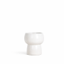Minimalist Ceramic Planter - White