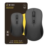 Winx Click Easy 1600DPI 2.4GHZ Wireless Mouse - Black