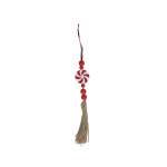 Candy. Candy Pendant With Fringe 3.4X20CM - Red