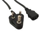 10A 250V Heavy Duty Copper Power Cord - Indian Power Plug To Iec Socket