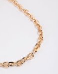 Goldair Gold Cable Chain Necklace
