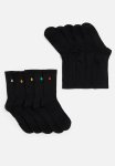 Blaze 5 Pack Sneaker Socks - Black