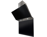 Falco 60CM Splash Back - Black Glass