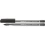 Tops 505 M Crystal Ballpoint Pen - Medium Point Black Box Of 50