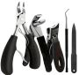 5 Piece- Stainless Steel Professional Heavy-duty Toenail Clipper Tool Set