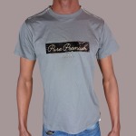 Pure Taglio Tee Charcoal