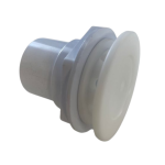 Spa Suction Port Solid Acetal White For Reliable Flow
