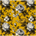Printed Runner Floral Botanical