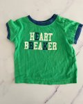 Cotton On Green Heartbreaker T Shirt 6 12M
