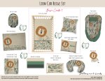 Cot Duvet Bedding Lion Cub Beige Set