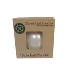 Candle Ball Pearl White 10CM