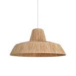 Cafe Raffia Pendant Light Natural