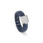 Extension Coloured Ring With Square And Stones