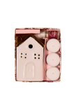 Ceramic House Oil Burner Set - None None