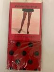 Red With Black Polka Dot Stocking