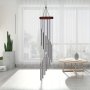 1pc Sympathy Wind Chimes For Outside - Memorial Wind Chimes With 12 Aluminum Alloy Tubes And Hook - Beautiful And Soothing Sound For Memorials