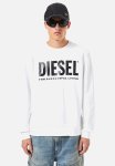 Diesel S-girk-ecologo Sweater - White