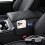 Foronetry Center Console Armrest Cover For Tesla Cybertruck 2024 Console Protector Fit Cybertruck Accessories With Two Side Pock