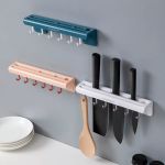 Multifunctional Wall-mounted Hanging Rack - White