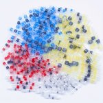 50PCS Waterproof Solder Seal Wire Connectors AWG26-10 0.25-6MM - Heat Shrink Insulated Butt Splice For Electrical Connections -