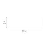 D11 - Thermal Labels - 15X50MM - 130 Labels Per Roll