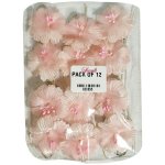 Light Pink Flowers Pack Of 12 Non Edible