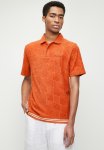 Ben Sherman Terry Textured Polo - Mango
