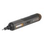 Worx Screwdriver Pen Kit 4V With 26 Piece Bit Set