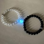 Luminous Magnetic Love Couple Bracelet Set