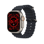 Black - Fitness Tracker Smart Watch 8 Ultra