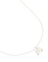 Waterproof Stainless Steel Bubble Large Bubble Letter L Cord Necklace